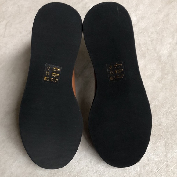 J. Crew Women’s Leather pull-on boots Rich Caramel New With Box Size 7 - Picture 5 of 9